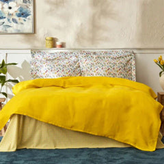 Karaca Home Noya 100% Cotton Double Bedspread Set [Yellow] |  200.22.14.0024