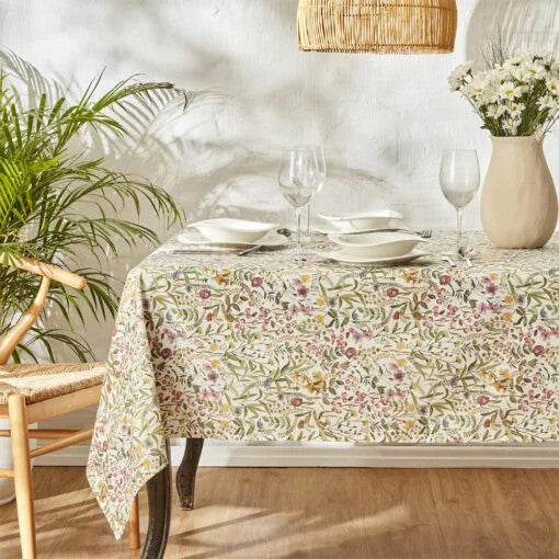 Karaca Home Glenn Tablecloth 145x220cm Green |  200.22.14.0263
