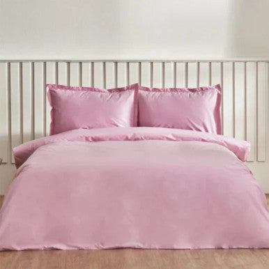 Karaca Home Cool Touch Stripe Double Duvet Cover Set [Pink] | 200.22.14.0329
