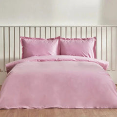 Karaca Home Cool Touch Stripe Double Duvet Cover Set [Pink] | 200.22.14.0329