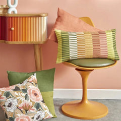 Karaca Home Moreno Patterned Cushion Pillow Case – [35x55cm] |  200.22.14.0501