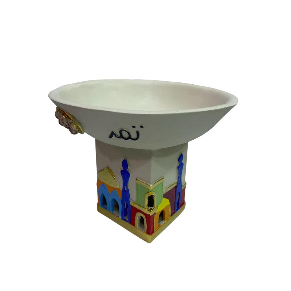 Ramadan Resin Mosque Snack Bowl Holder | 2002-14
