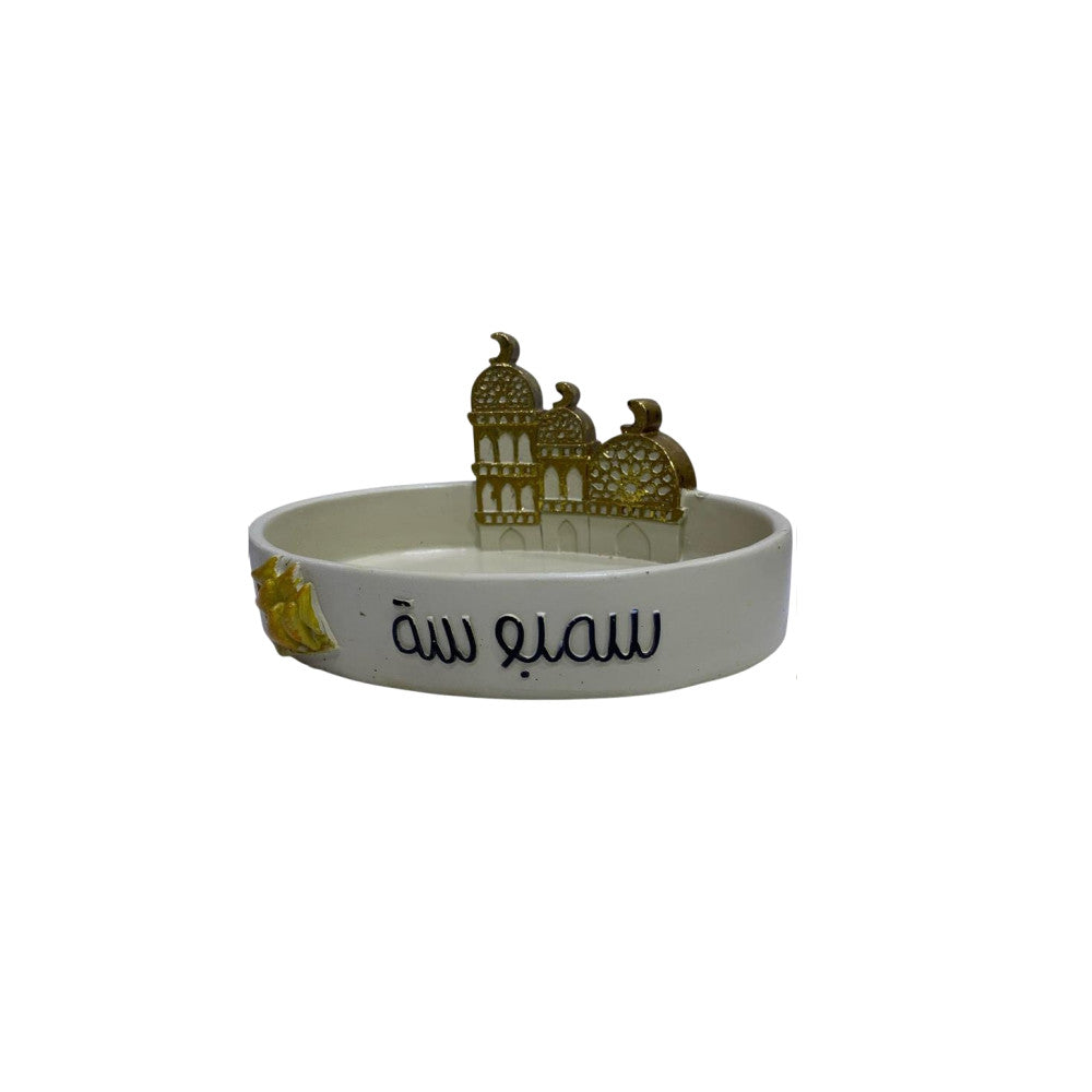Ramadan Resin Mosque Snack Bowl Holder | 2002-18