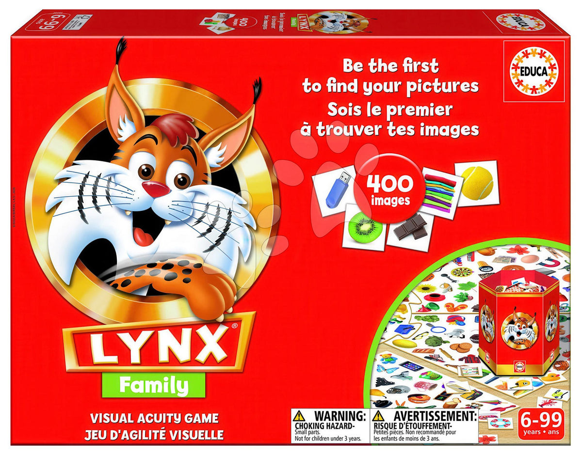 Educa 20093 - Lynx Family Visual Acuity Game (400 Images) | 20093