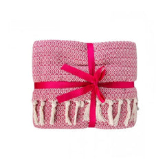 Karaca Home Norda Fuchsia Double Bedspread [200x230cm] |  201.16.01.0139