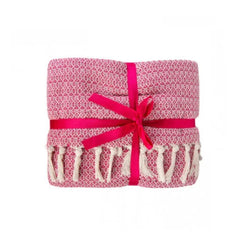 Karaca Home Norda Fuchsia Double Bedspread [200x230cm] |  201.16.01.0139