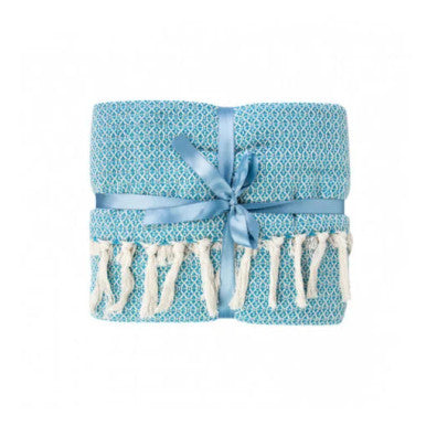 Karaca Home Norda Turquoise Double Bedspread [200x230cm] |  201.16.01.0141