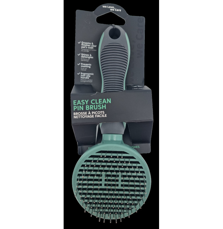 Nobby Easy Clean System Pin Brush 20.2 × 7.5 × 5.8cm | SW0086