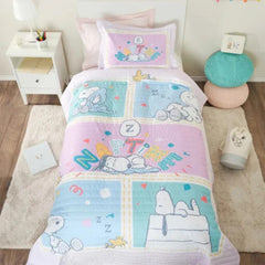 Karaca Peanuts Home Nap Time Lilac Single Bedspread |  203.01.01.0056