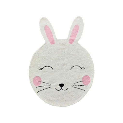 Karaca Cashmere Carpet Nature Lover Recyclable Lovely Friends Rabbit 120x160cm |  210.01.01.0002