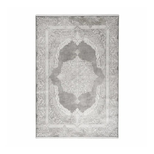 Karaca Home Cashmere Carpet Viscose Premium Flame Grey 160x230cm |  210.03.03.0147
