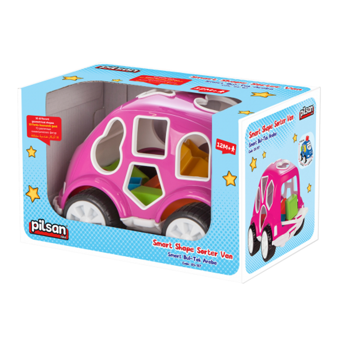 Pilsan Smart Shape Sorting Car | 03-187