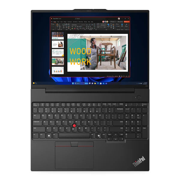 Lenovo ThinkPad E16 G2 - 16" Touchscreen - Core Ultra 7 155U - 32GB Ram - 1TB SSD - Intel Graphics | 21MAX001US