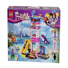 Friends Seaside Lighthouse 428+ Piece Building Blocks Set | 20058