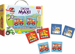 Trefl Memos Maxi “Pojazdy” Memory Game | 02267