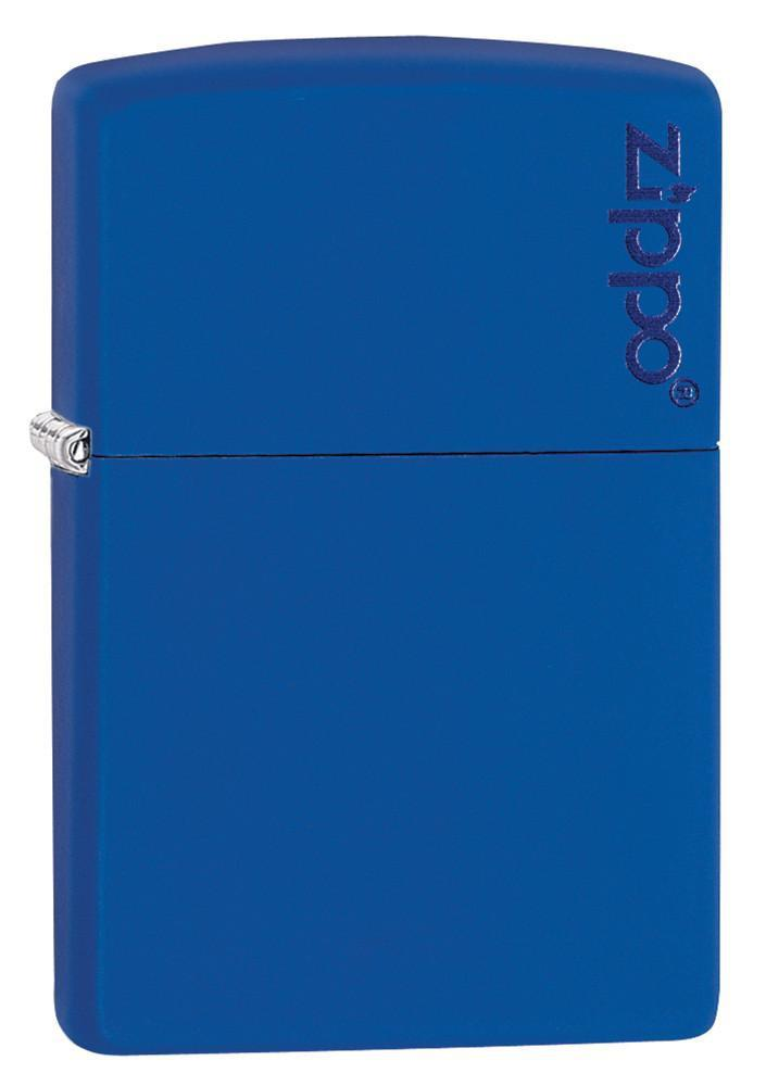 Zippo Regular Royal Blue Logo Windproof Lighter | 229ZL