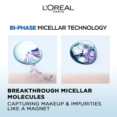 L'Oréal Paris 3-in-1 Bi-Phase Micellar Water - 400ml