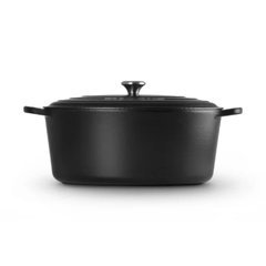 Le Creuset Cocotte Oval Evo 40cm Black | 0024147263388 (Without Box)