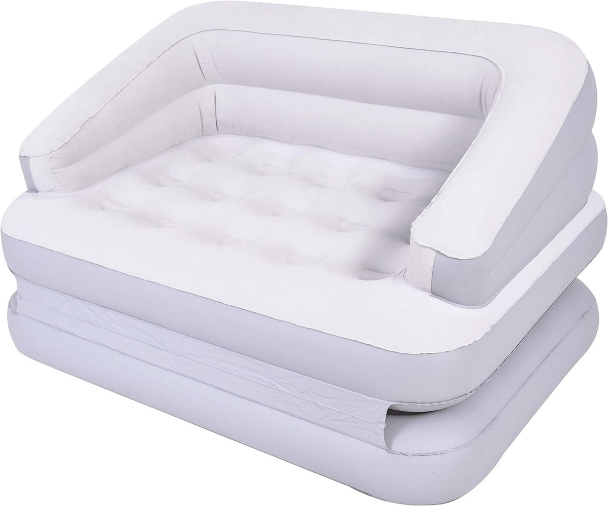 Avenli 5-in-1 Flocked Inflatable Sofa Bed 198 × 138 × 62cm | 24002