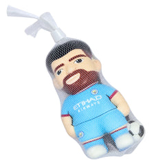 Football Player Plush Doll Toy - Light Blue Kit Design | 2446A-2-LBLUE