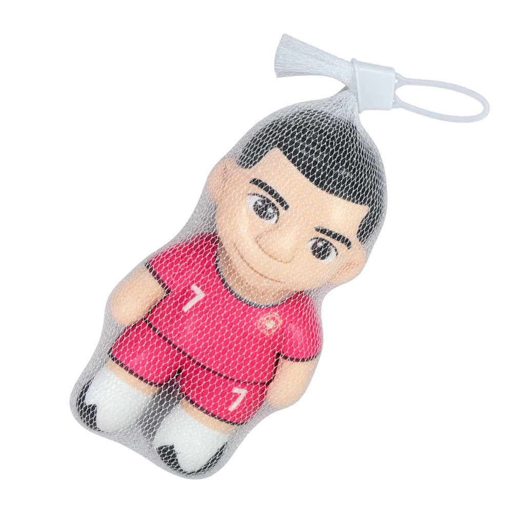 Football Player Plush Doll Toy - Red Kit Design | 2446A-2-RED