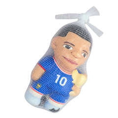 Football Player Plush Doll Toy - Blue #10 Kit Design | 2446A-2-BLUE