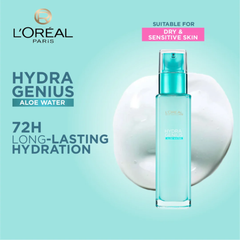 L'Oréal Paris Hydra Genius Water-Based Gel Facial Moisturiser - 70ml