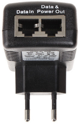 24V (1A) 10/100 mbs PoE adapter, EU type plug