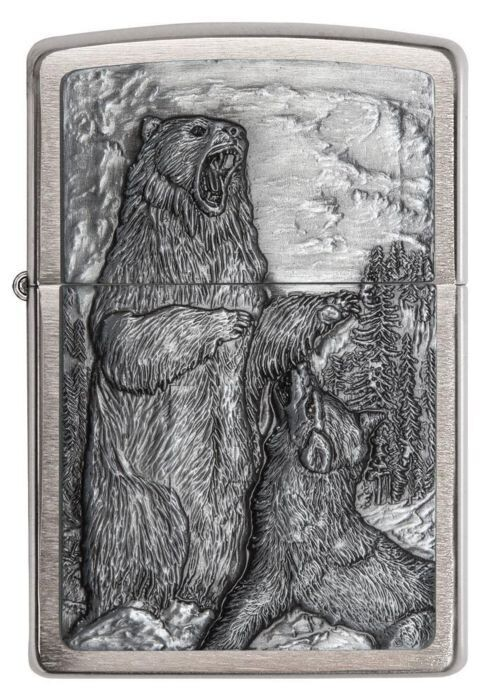 Zippo Bear vs. Wolf Windproof Lighter | 29636