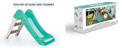 Dolu My First Slide Foldable Kids Slide Mint/White | 2601