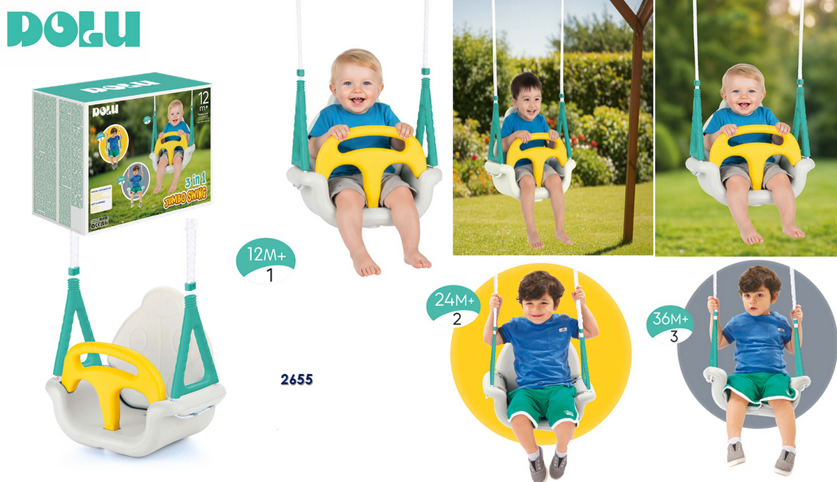 Dolu 3 in 1 Jumbo Swing 12M+ | 2655