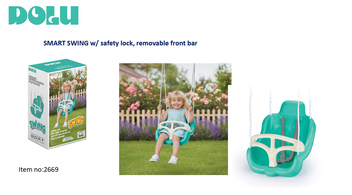 Dolu Smart Swing with Safety Lock & Removable Front Bar | 2669