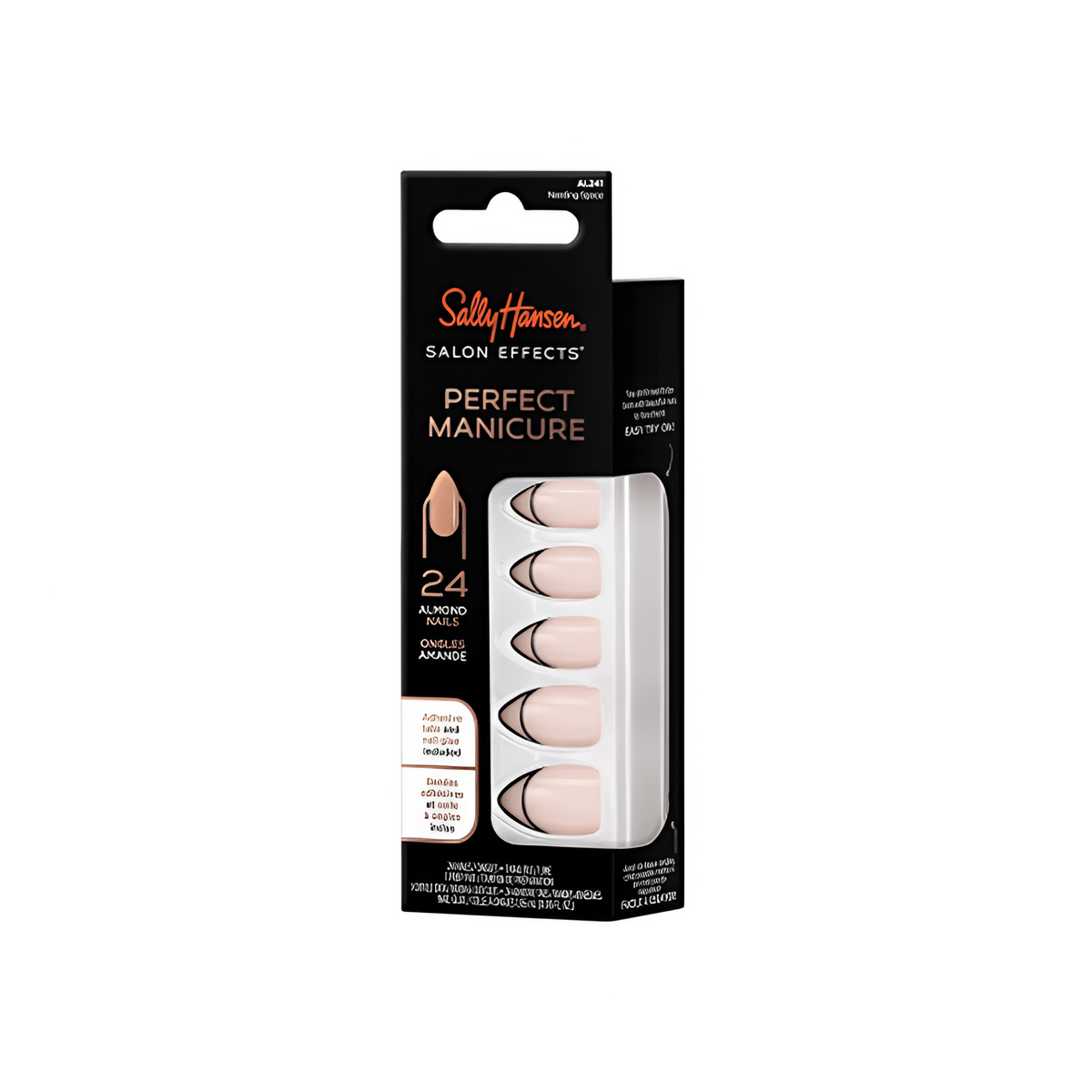 Sally Hansen Salon Effects Perfect Fake Nails Kit - Almond Needing Space | 281583