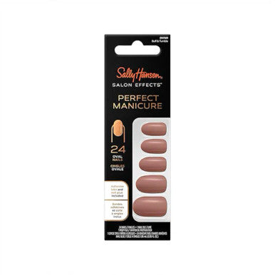 Sally Hansen Salon Effects Perfect Fake Nails Kit - Oval Buff & Tumble | 283787