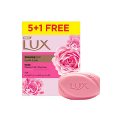 Lux 286580 - Bar Soap Glowing Rose 75g with Swiss Moisturisers