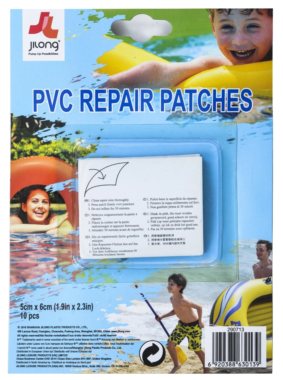 Jilong Repair Patches 10 Pieces 5x6cm | 290713