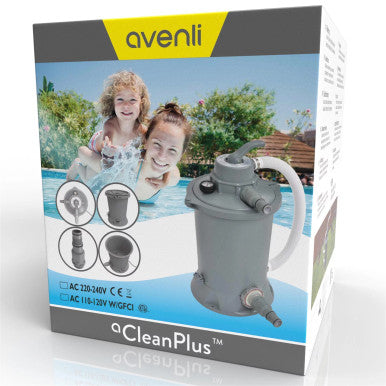 Jilong Avenli Clean Plus Sand Filter Pump - 220-240V, 1000 Gal/h | 290730EU