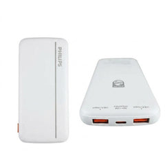 Philips Power Bank 10,000mAh - White | DLP7711CW/70