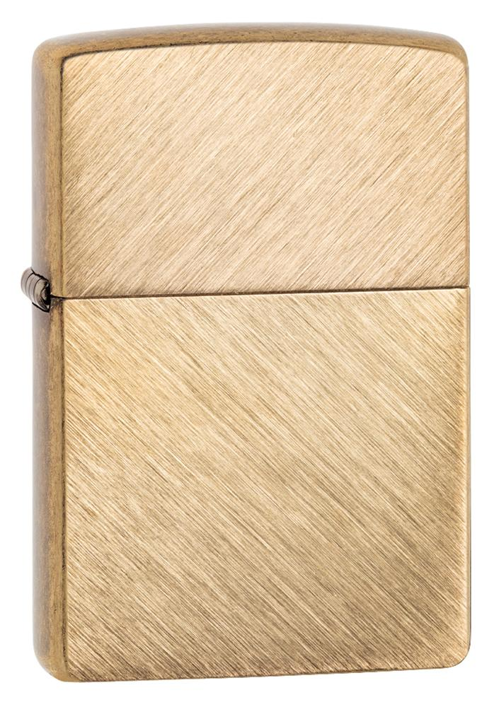 Zippo Herringbone Sweep Brass Windproof Lighter | 29830
