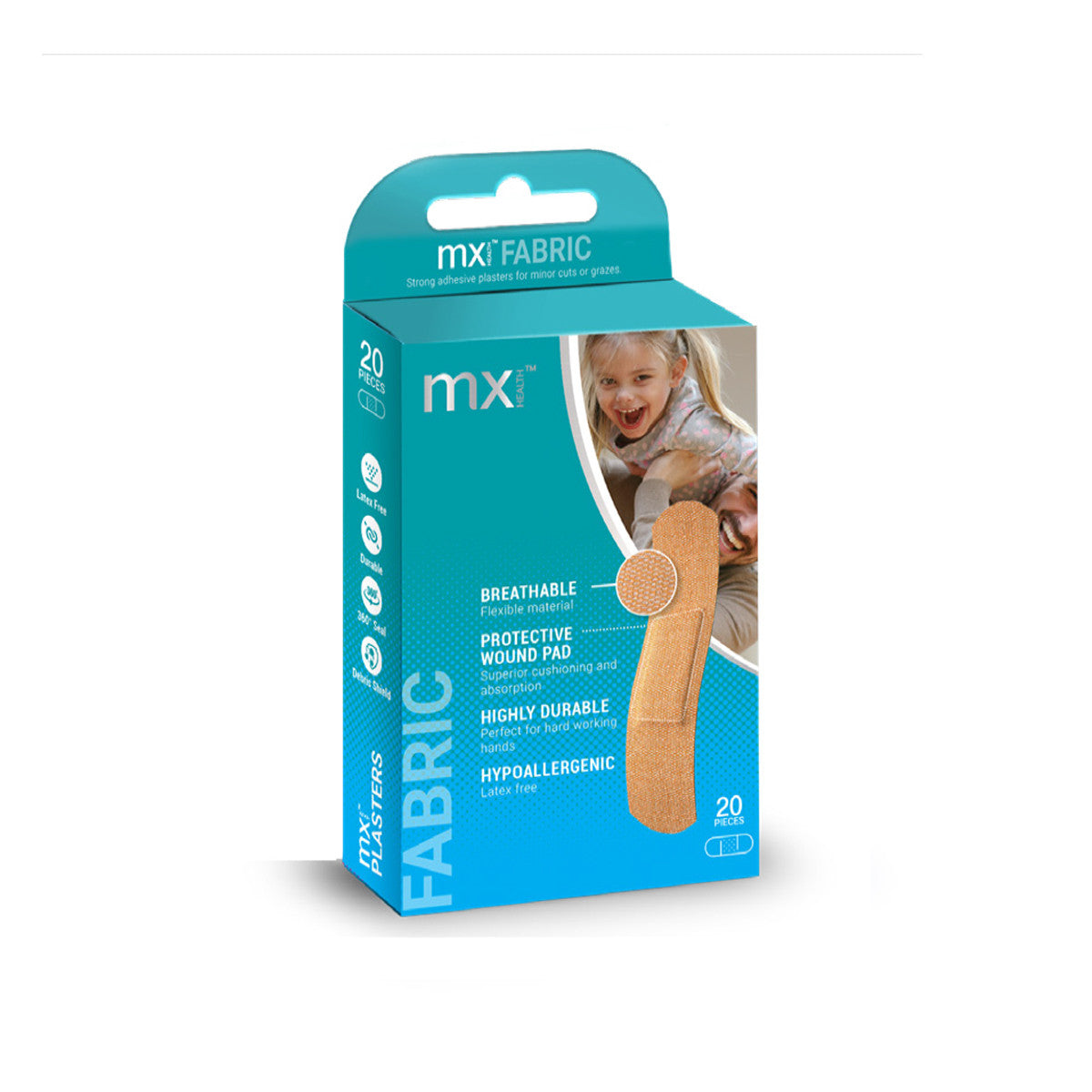 MX 20PCS Fabric Plasters  | MX76108