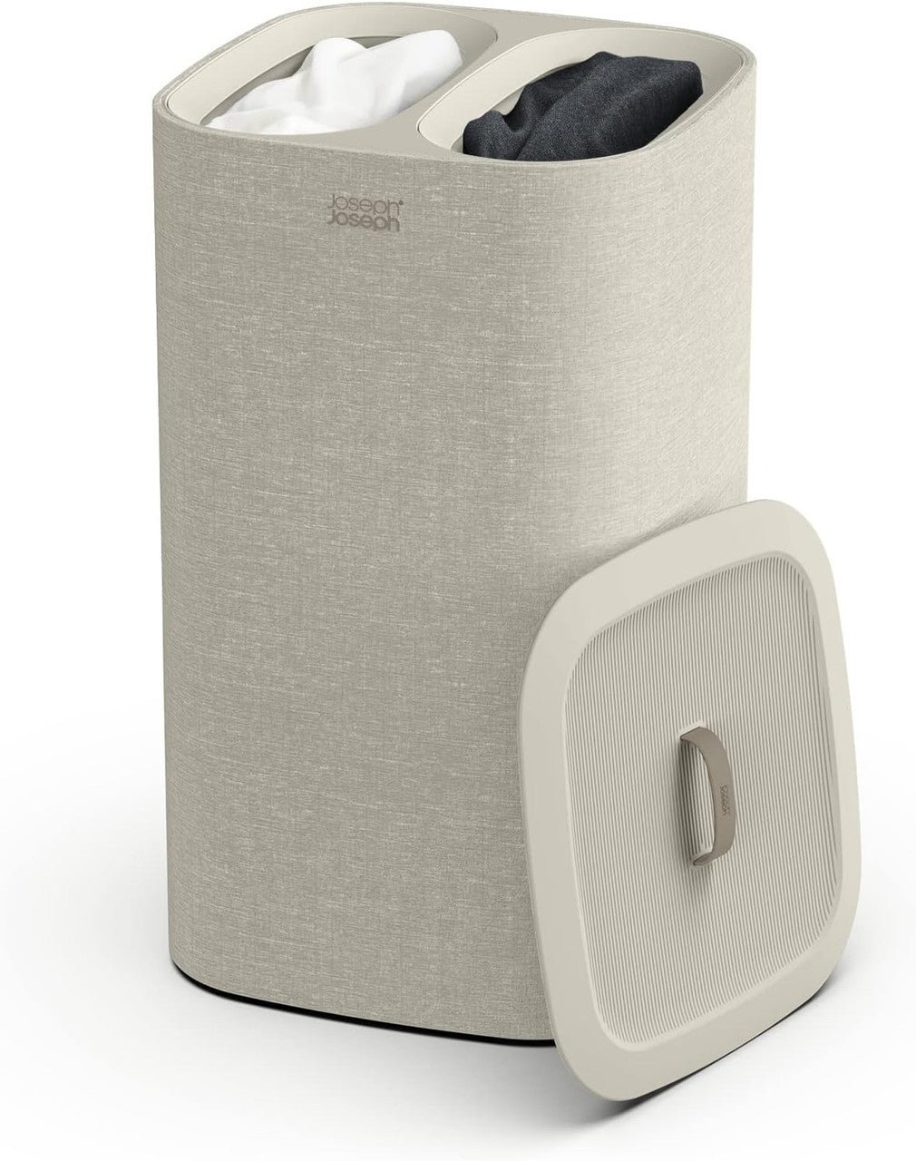 Joseph Joseph Tota Pop 60 Litre Laundry Basket, Ecru | 50019