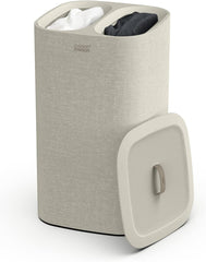 Joseph Joseph Tota Pop 60 Litre Laundry Basket, Ecru | 50019