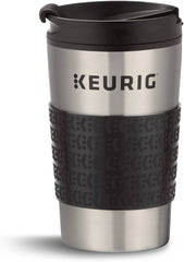 Keurig Travel Mug Fits K-Cup Pod Coffee Maker, 1 Count (Pack of 1), Stainless Steel | 120302