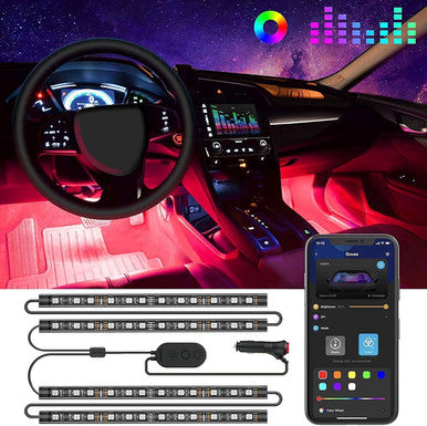 Govee Smart Interior Car  Lights with App Control  | H6114