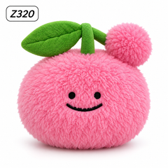 Smiling Fruit Plush Toy - Pink | Z320
