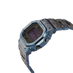 Casio G-SHOCK Full Metal Titanium Men Watch - Blue & Black Camouflage | GMW-B5000TCF-2DR