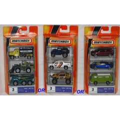 Matchbox 3-Pack Assortment