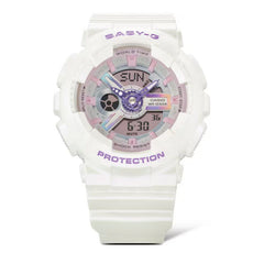 Casio Baby-G Women Analog-Digital Watch - Purple / White | BA-110FH-7ADR