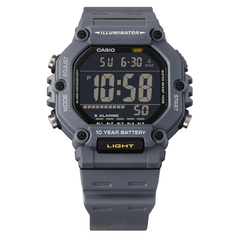 Casio Men Digital Watch - Grey / Black | AE-1600H-8BVDF