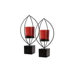 Karaca Home Nanza Ellipse 2 Candle Holders |  300.19.02.127